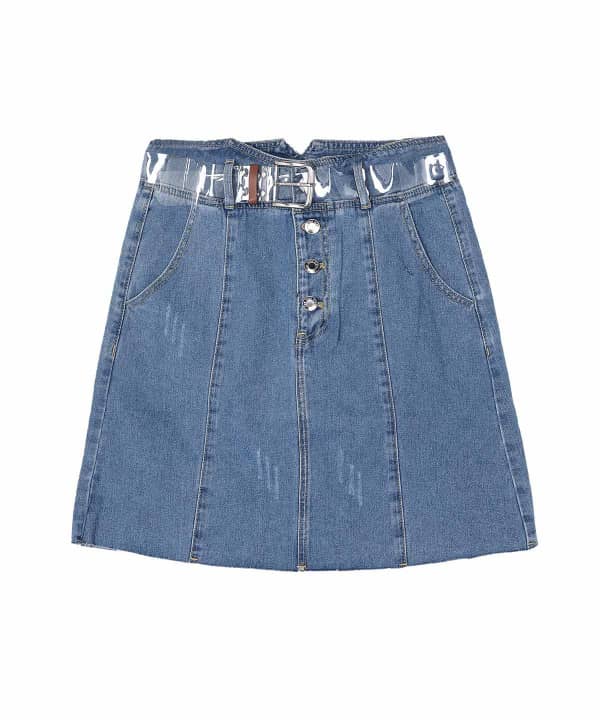 دامن جین زنانه جین وست Jeanswest کد 92241503 - 0