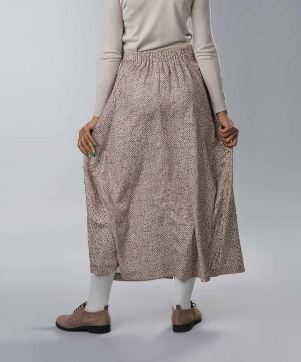 دامن طرح دار زنانه جوتی جینز JootiJeans کد 04741101 - 4