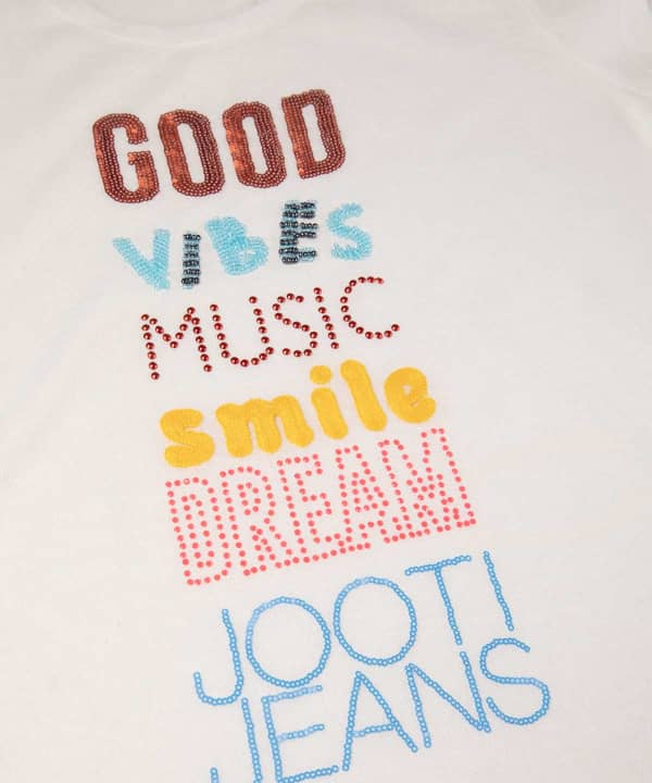 تیشرت یقه گرد زنانه جوتی جینز JootiJeans کد 01773116 - 2