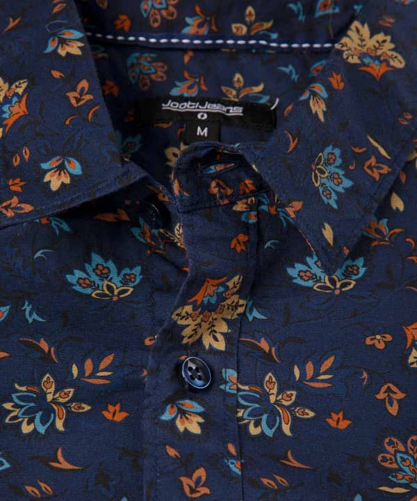 پیراهن طرح دار مردانه جوتی جینز JootiJeans کد 04531067 - 2