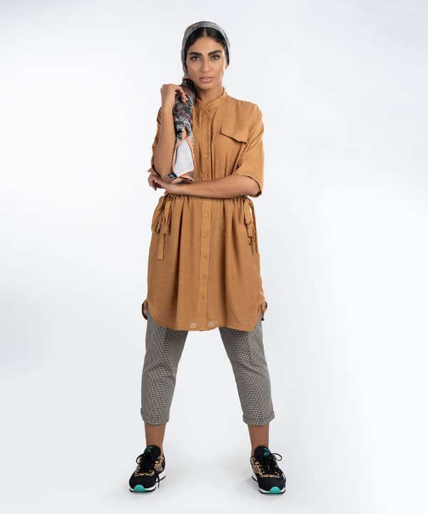 مانتو تابستانه زنانه جوتی جینز JootiJeans کد 02731926 - 3
