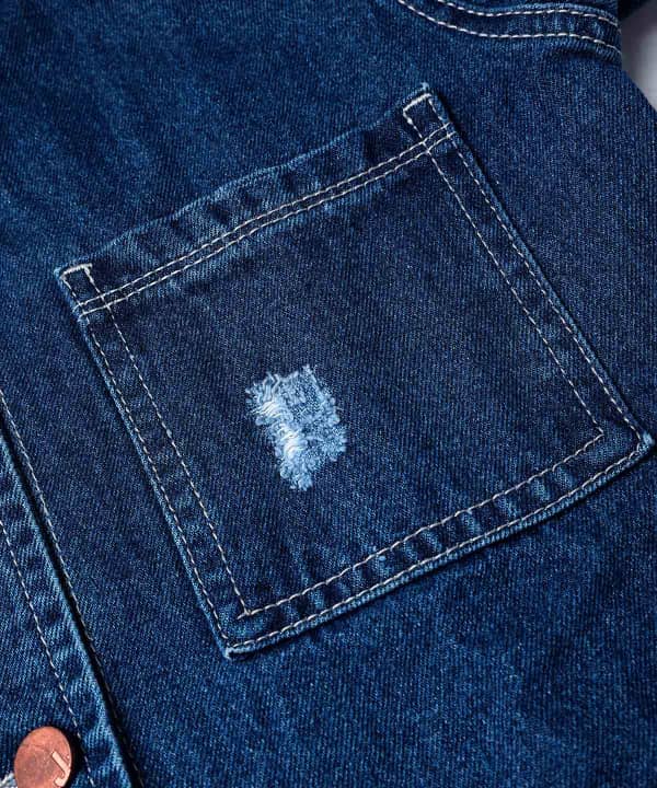 مانتو جین کوتاه زنانه جوتی جینز JootiJeans کد 11731618 - 7