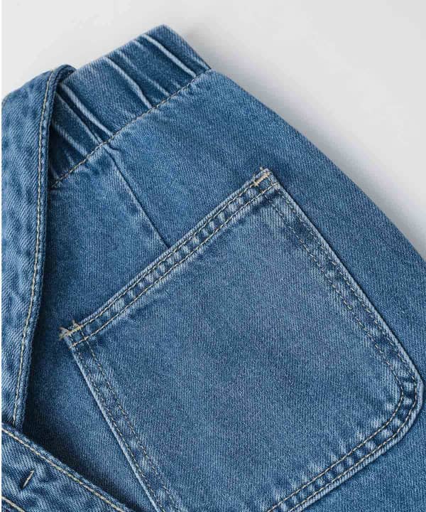 شلوار جین ساس  بند دار زنانه جین وست Jeanswest کد 01281505 - 4