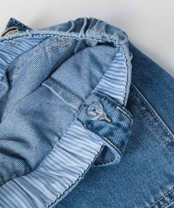 شلوار جین ساس  بند دار زنانه جین وست Jeanswest کد 01281505 - 5