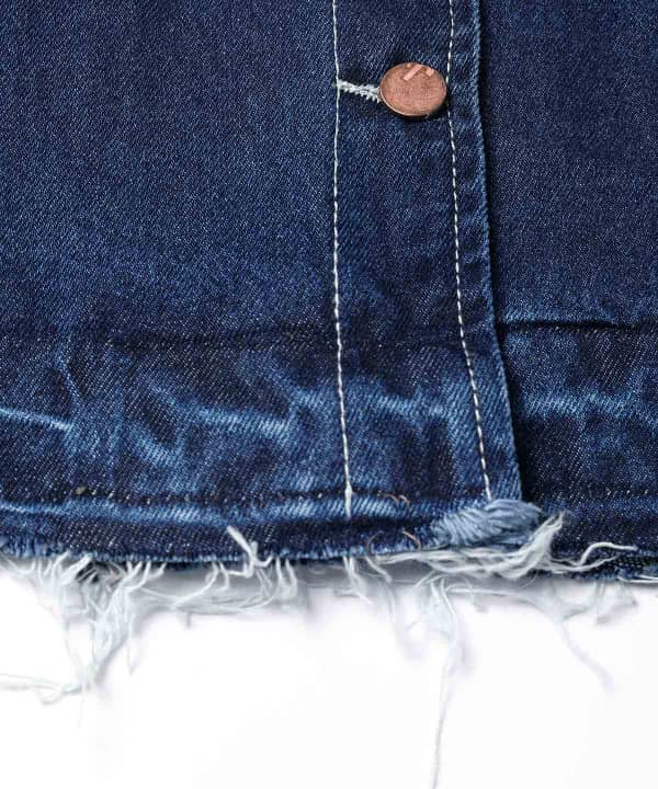مانتو جین کوتاه زنانه جوتی جینز JootiJeans کد 11731618 - 4