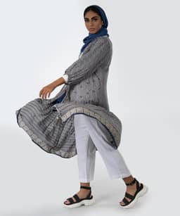 مانتو تابستانی زنانه جوتی جینز JootiJeans کد 01731619 - 4