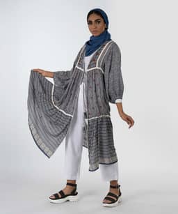 مانتو تابستانی زنانه جوتی جینز JootiJeans کد 01731619 - 5