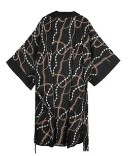 مانتو طرح دار زنانه جوتی جینز JootiJeans کد 01732621 - 6