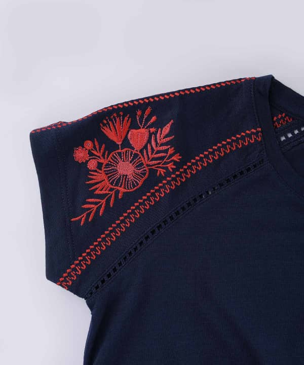 تیشرت زنانه جوتی جینز JootiJeans کد 01773124 - 2
