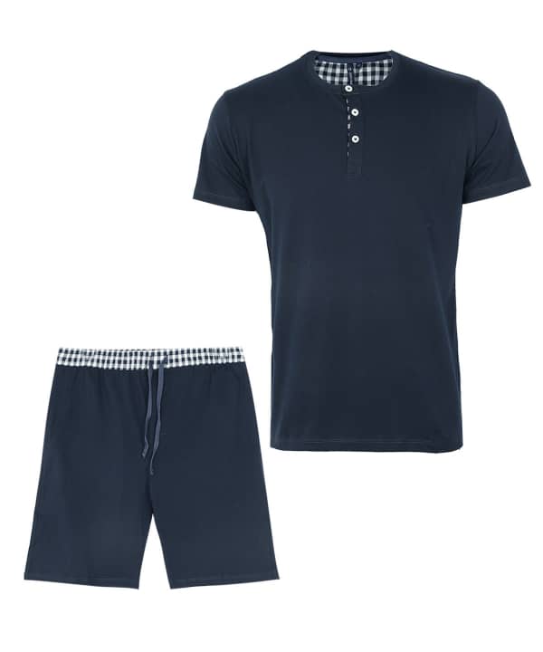 ست تیشرت و شلوارک راحتی مردانه جوتی جینز Jooti Jeans کد 01573A07 - 0