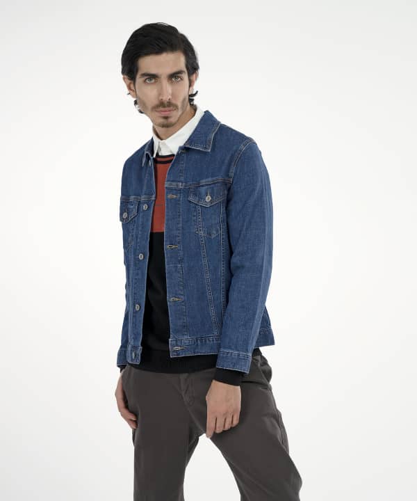 کت جین مردانه جین وست Jeanswest کد03122505 - 0