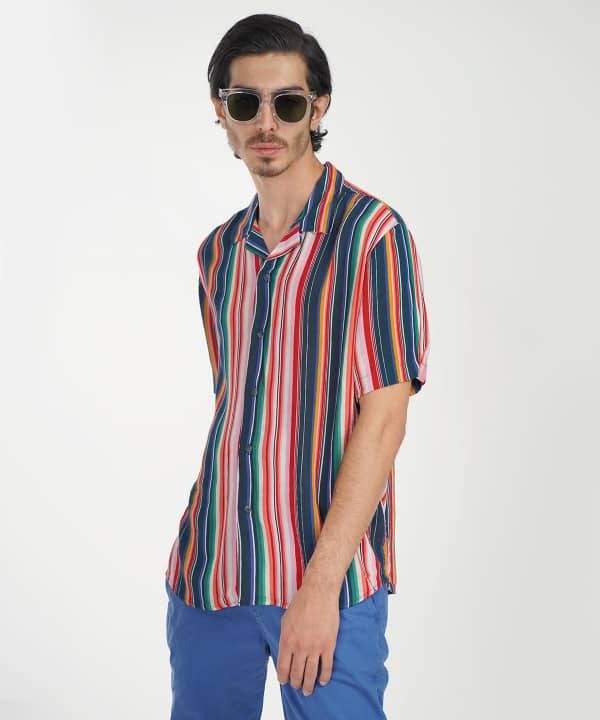 پیراهن آستین کوتاه مردانه جوتی جینز JootiJeans کد 01533111 - 3
