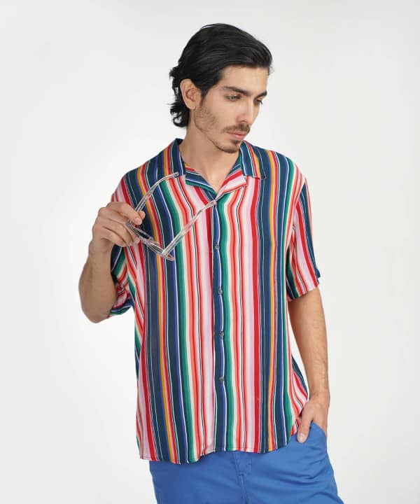 پیراهن آستین کوتاه مردانه جوتی جینز JootiJeans کد 01533111 - 4
