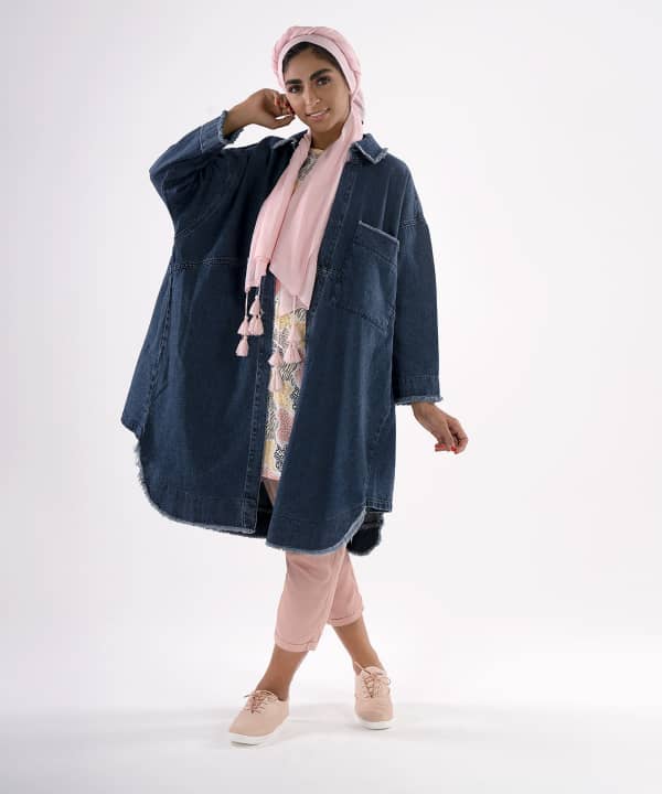 مانتو جین زنانه جوتی جینز JootiJeans کد 03731611 - 3