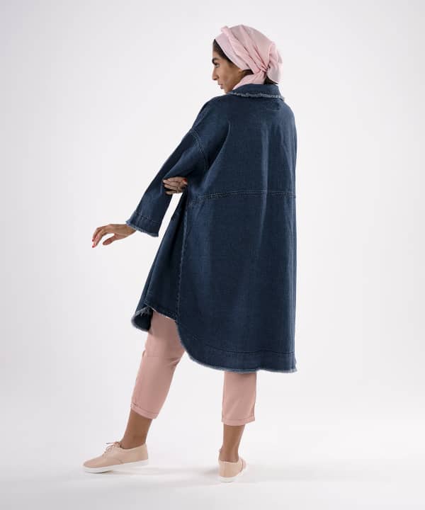 مانتو جین زنانه جوتی جینز JootiJeans کد 03731611 - 5