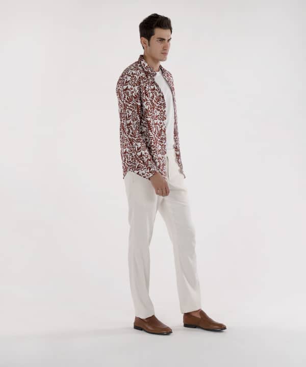 کفش چرم طبیعی مردانه جوتی جینز JootiJeans مدل 02851515 - 4