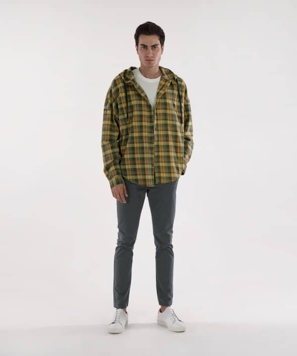 پیراهن چهارخانه مردانه جوتی جینز JootiJeans کد 04531033 - 1