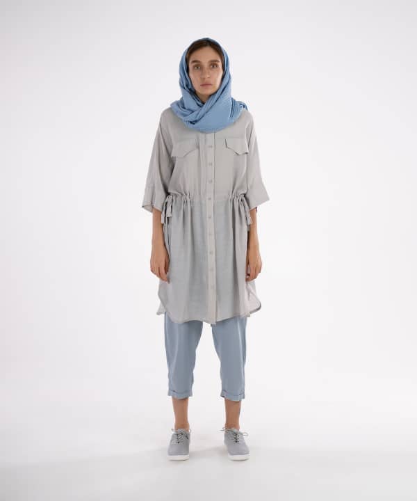 مانتو تابستانه زنانه جوتی جینز JootiJeans کد 02731926 - 1