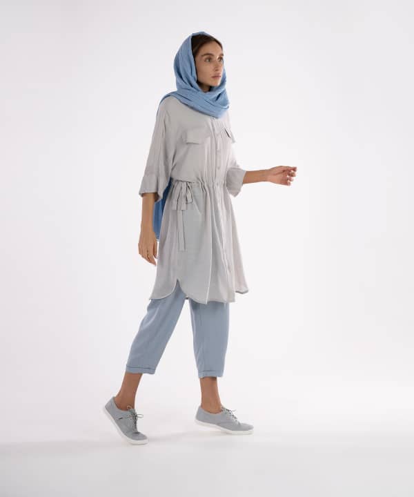 مانتو تابستانه زنانه جوتی جینز JootiJeans کد 02731926 - 3