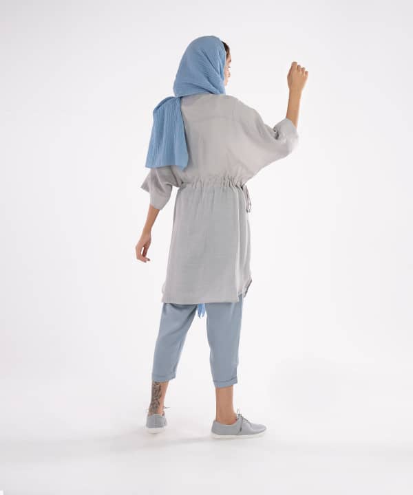 مانتو تابستانه زنانه جوتی جینز JootiJeans کد 02731926 - 5