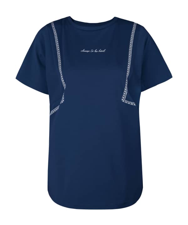 تیشرت طرح دار زنانه جوتی جینز JootiJeans کد 11773033 - 0