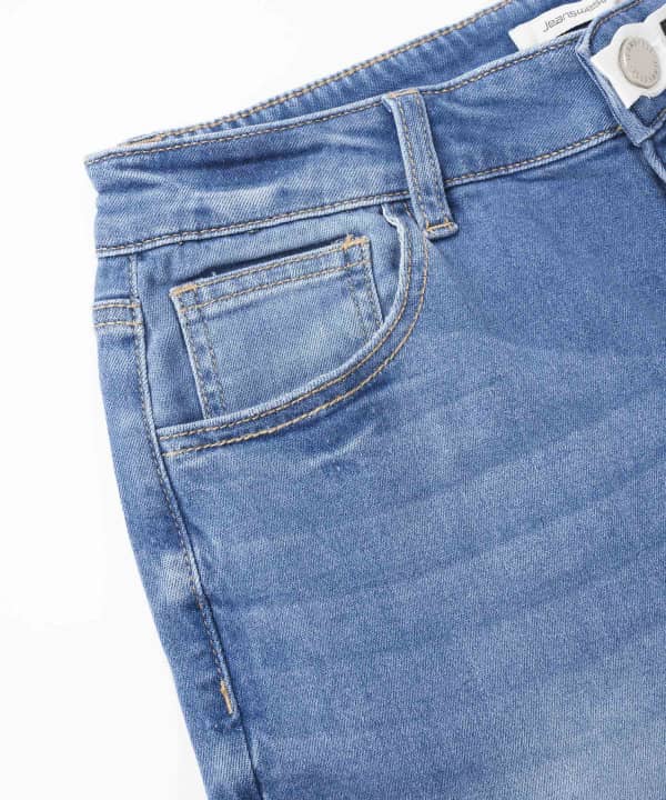 شلوار جین کوتاه زنانه جین وست Jeanswest کد 02288503 - 2