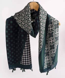 شال طرح دار زنانه جوتی جینز JootiJeans کد 11978203 - 1