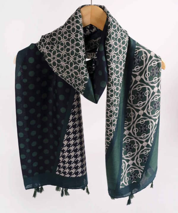 شال طرح دار زنانه جوتی جینز JootiJeans کد 11978203 - 1