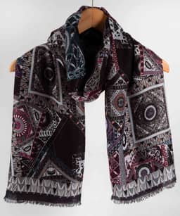شال طرح دار زنانه جوتی جینز JootiJeans کد 11978205 - 1