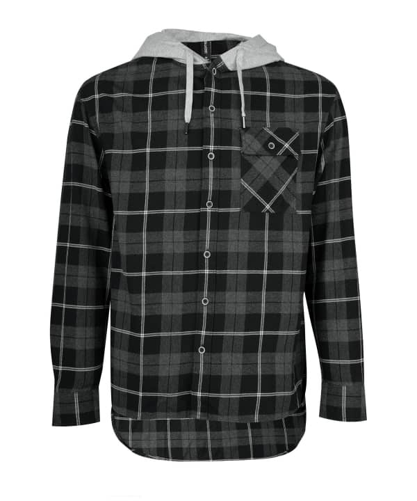 پیراهن کلاه دار مردانه جین وست Jeanswest کد 03131508 - 0
