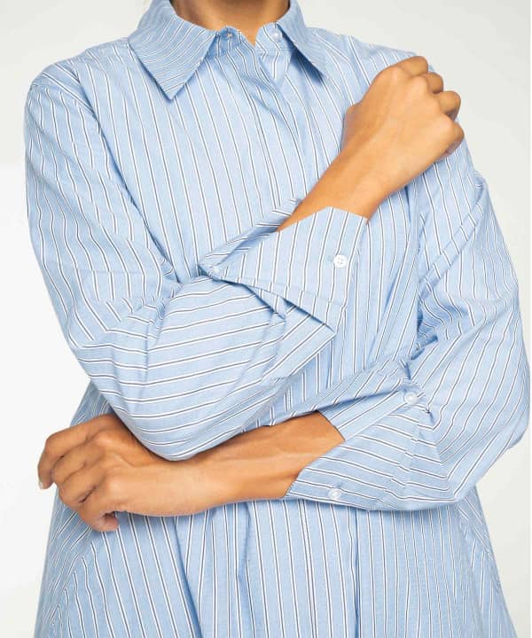 مانتو نخی طرح دار جین وست Jeanswest کد 01242552 - 0