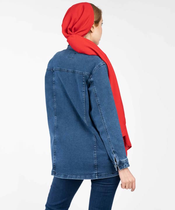 مانتو جین زنانه جوتی جینز Jootijeans کد 11731630 - 5