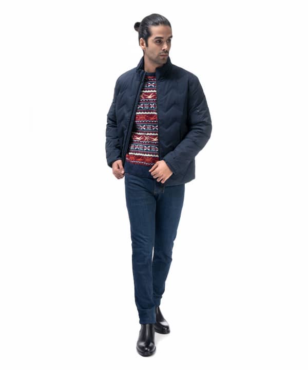 کاپشن پر مردانه جین وست Jeanswest کد 04123512 - 1