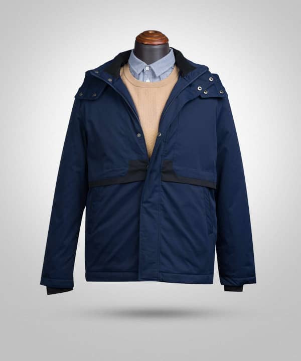 کاپشن کلاه دار مردانه جین وست Jeanswest کد 04122504 - 0