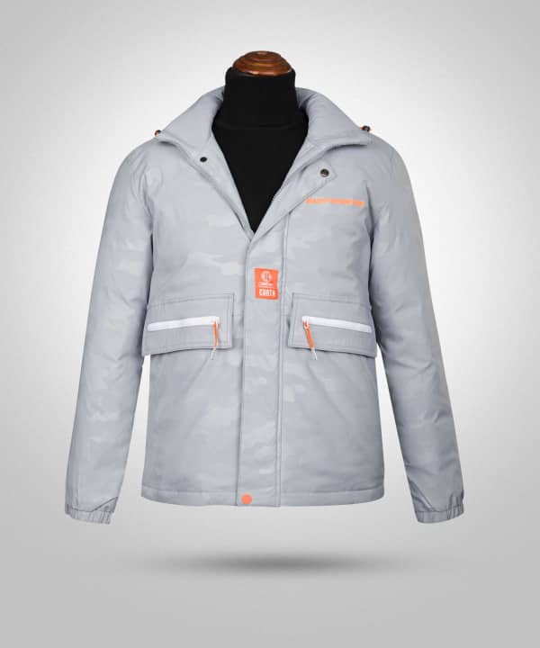 کاپشن کلاه دار مردانه جین وست Jeanswest کد 04122511 - 0