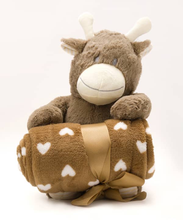 عروسک و پتو نوزاد دکو Deco مدل Giraffe - 0