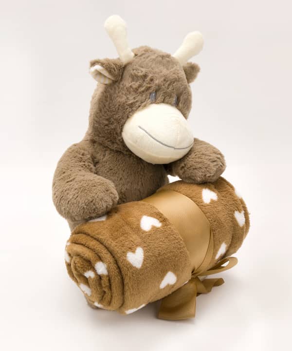 عروسک و پتو نوزاد دکو Deco مدل Giraffe - 2