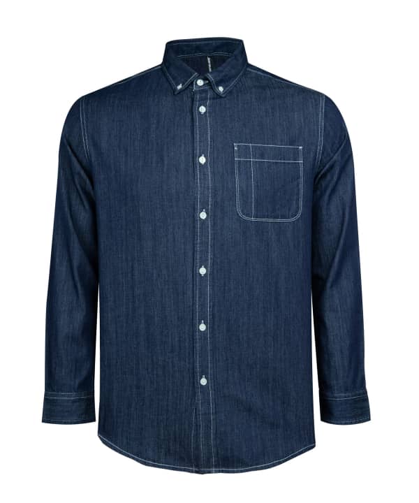 پیراهن جین مردانه جین وست Jeanswest کد 13131502 - 0