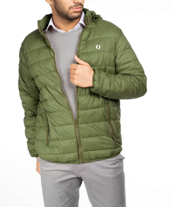 پافر کلاه دار مردانه جوتی جینز JootiJeans کد 14522100 - 0