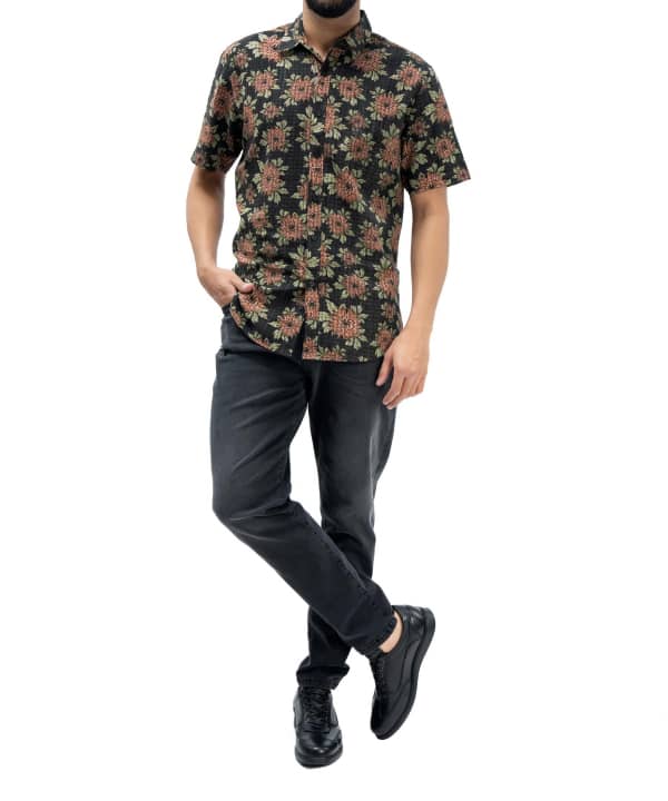 پیراهن هاوایی مردانه جوتی جینز JootiJeans کد 12533189 - 0