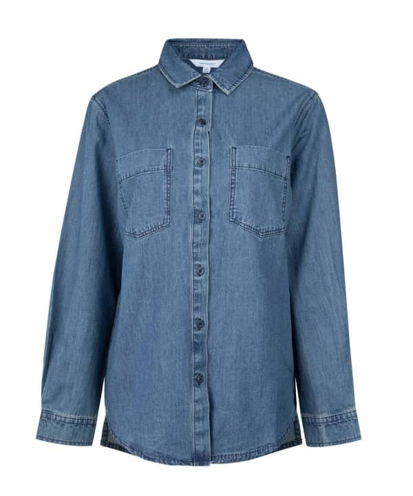 شومیز جین زنانه جین وست Jeanswest کد 13231504 - 0