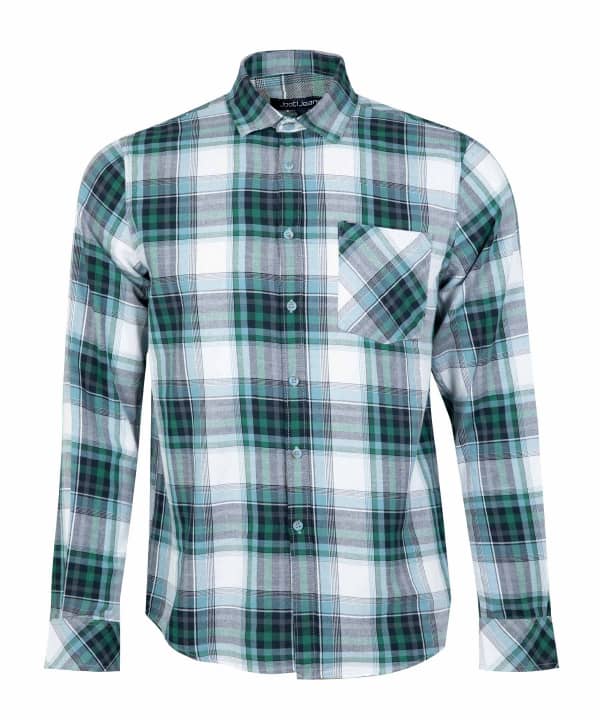پیراهن چهارخانه مردانه جوتی جینز JootiJeans کد 21531115 - 0