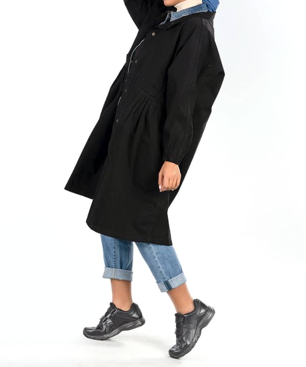 مانتو کتان زنانه جوتی جینزJootiJeans کد 03722642 - 7