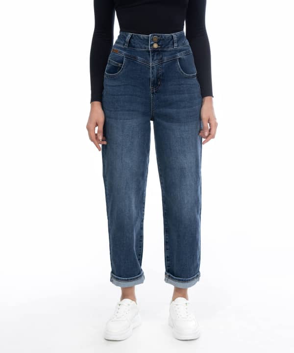 شلوار جین زنانه جین وست Jeanswest کد 13281512 - 0