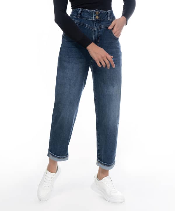 شلوار جین زنانه جین وست Jeanswest کد 13281512 - 1