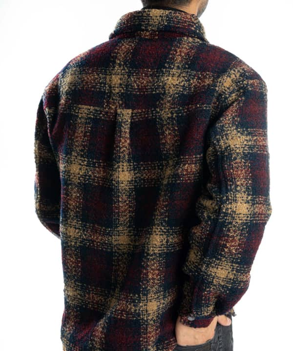 کاپشن چهارخانه مردانه جوتی جینز JootiJeans کد 23531061 - 1