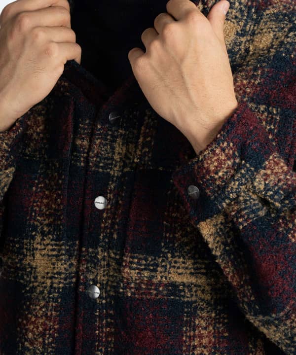 کاپشن چهارخانه مردانه جوتی جینز JootiJeans کد 23531061 - 2