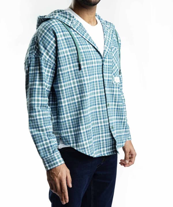 پیراهن کلاه دار مردانه جوتی جینز JootiJeans کد 23531018 - 2