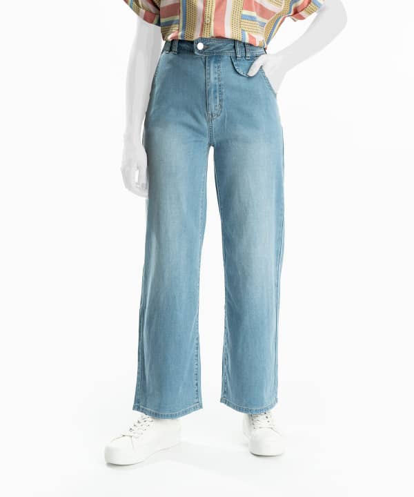 شلوار جین بگ زنانه جین وست Jeanswest کد 32281502 - 0