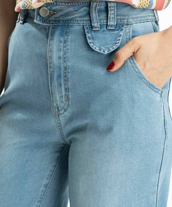 شلوار جین بگ زنانه جین وست Jeanswest کد 32281502 - 2